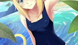 泳装漫画美女,美少女们的夏日风情